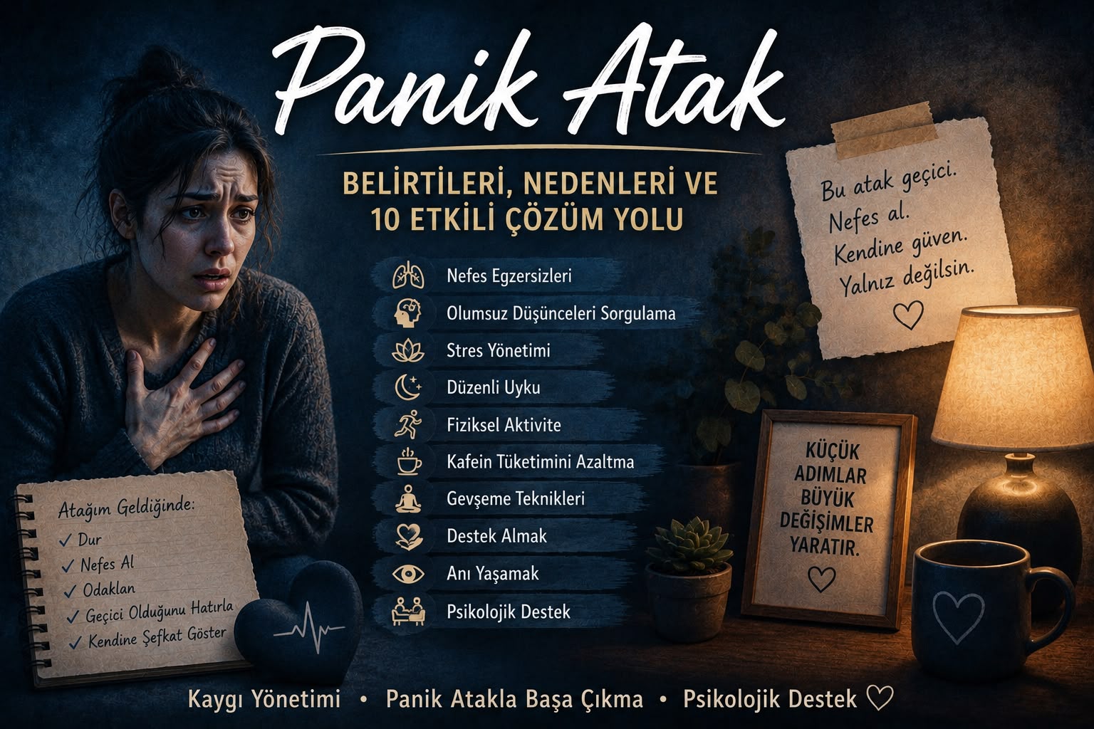 Panik Atak Nedir? Belirtileri, Nedenleri ve 10 Etkili Başa Çıkma Yolu | Kayseri Psikolog
